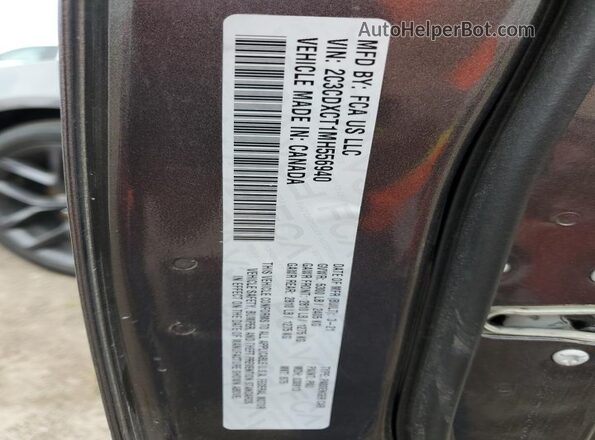 2C3CDXCT1MH556940 2021 DODGE CHARGER Gray Widok komory silnika