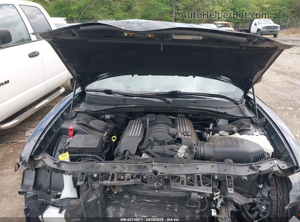 2C3CDXGJ4LH207598 2020 DODGE CHARGER Black Widok z tyłu