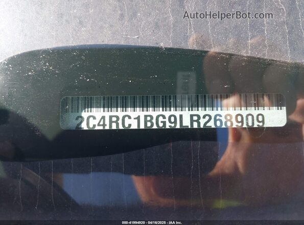 2C4RC1BG9LR268909 2020 CHRYSLER PACIFICA Gray Widok komory silnika