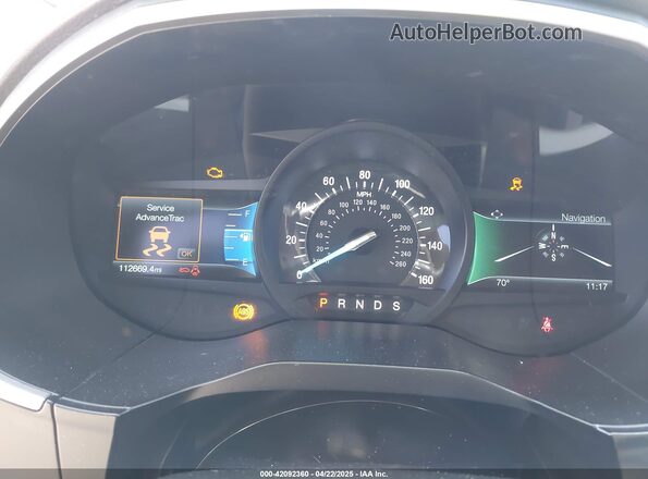 2FMPK3J95LBA69448 2020 FORD EDGE Серебряный Вид задних сидений