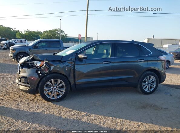 2FMPK3K91LBA60065 2020 FORD EDGE Gray Widok wnętrza 360 stopni