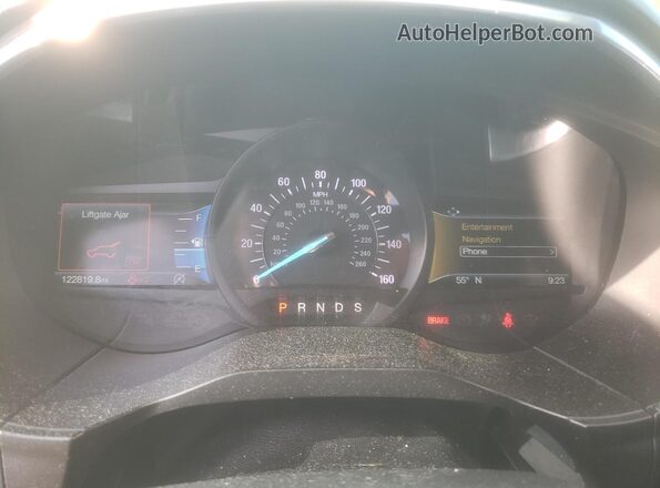 2FMPK3K94LBA55863 2020 FORD EDGE Silver Սարքավորումների վահանակի տեսք