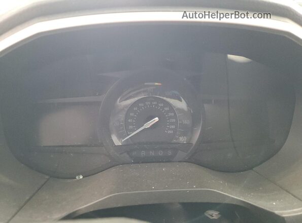 2FMPK4J94JBC05877 2018 FORD EDGE Blue Widok zestawu wskaźników
