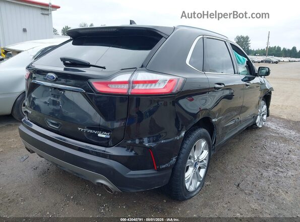2FMPK4K90LBA45434 2020 FORD EDGE Черный Задняя правая четверть
