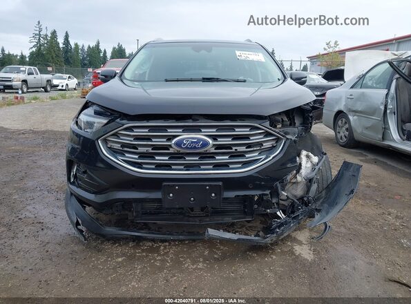 2FMPK4K90LBA45434 2020 FORD EDGE Черный Вид задней части салона