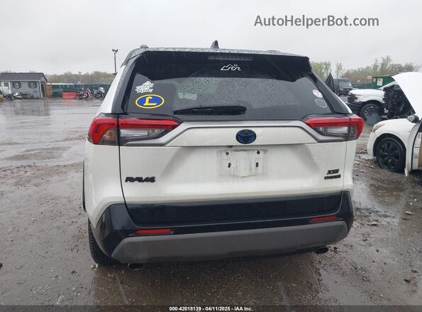 2T3EWRFV7KW033054 2019 TOYOTA RAV4 HYBRID White 