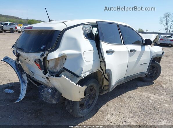 3C4NJCAB1MT560381 2021 JEEP COMPASS White Trasero derecho