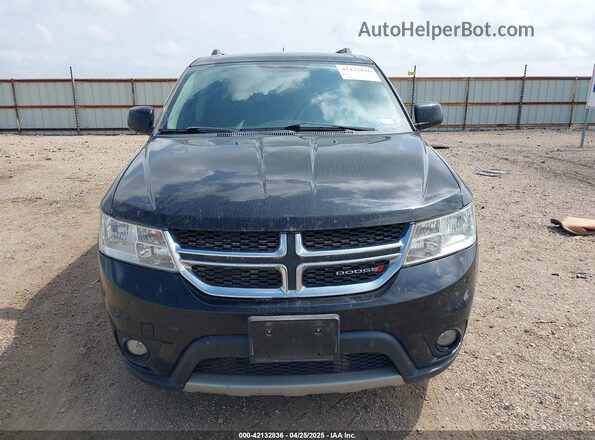 3C4PDCBG0HT571680 2017 DODGE JOURNEY Black უკანა სალონის ხედი