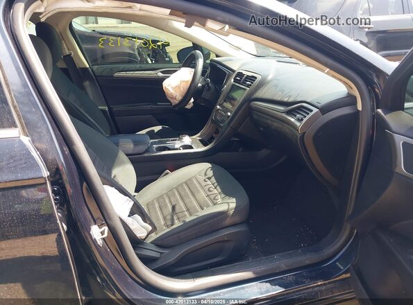 3FA6P0HD8LR143799 2020 FORD FUSION Dark Blue Вид салона спереди
