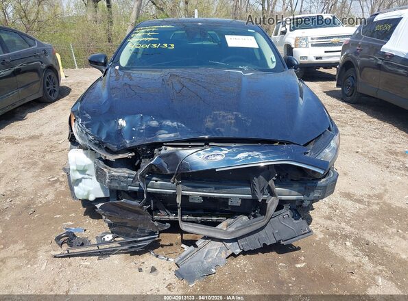3FA6P0HD8LR143799 2020 FORD FUSION Dark Blue Вид задней части салона