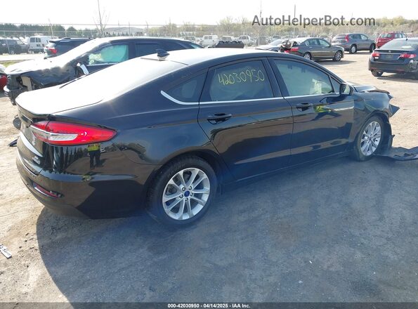 3FA6P0LU4LR258794 2020 FORD FUSION Black Trasero derecho