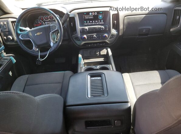 3GCPCREC0JG411036 2018 CHEVROLET SILVERADO Black Вид панелі приладів