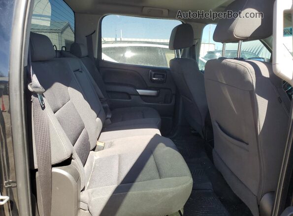 3GCPCREC0JG411036 2018 CHEVROLET SILVERADO Black Вид задніх сидінь