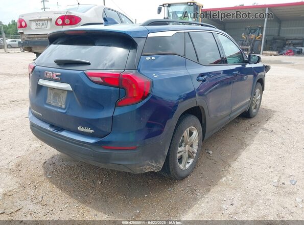3GKALMEV4LL294957 2020 GMC TERRAIN Blue Tył prawy