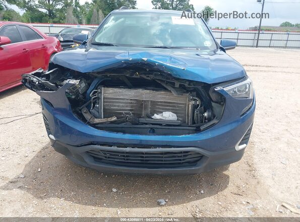 3GKALMEV4LL294957 2020 GMC TERRAIN Blue Widok z przodu