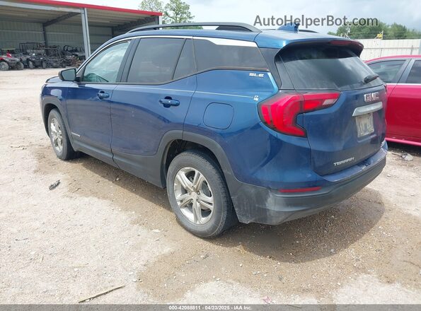 3GKALMEV4LL294957 2020 GMC TERRAIN Blue Tył lewy