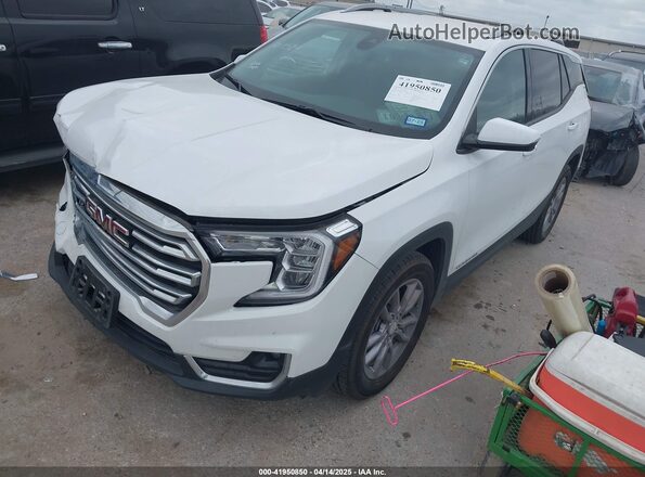 3GKALPEG2PL259052 2023 GMC TERRAIN White Передня ліва чверть
