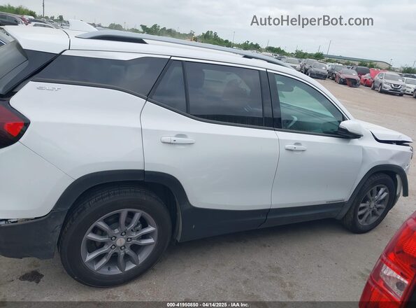 3GKALPEG2PL259052 2023 GMC TERRAIN White Вид задньої частини салону