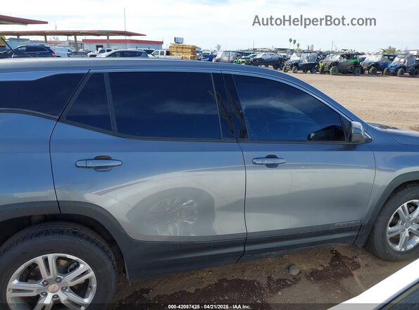 3GKALTEV2LL189800 2020 GMC TERRAIN Серый Вид задней части салона