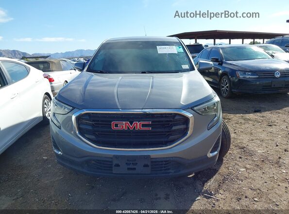 3GKALTEV2LL189800 2020 GMC TERRAIN Серый Вид щитка приборов