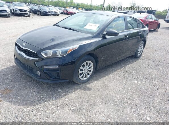 3KPF24AD5ME369771 2021 KIA FORTE Black Front left