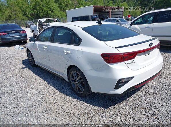 3KPF34AD5ME416567 2021 KIA FORTE White Rear left