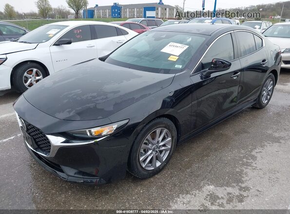 3MZBPAAL6MM206801 2021 MAZDA 3 Черный Передняя левая четверть