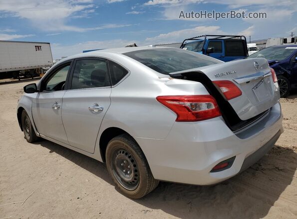 3N1AB7AP9GL640338 2016 NISSAN SENTRA Silver უკანა მარჯვენა