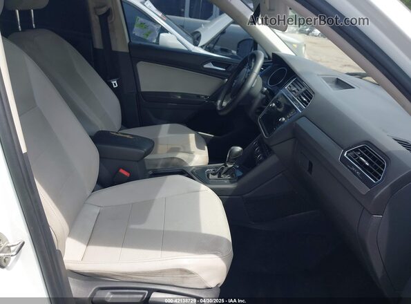 3VV3B7AX6LM054238 2020 VOLKSWAGEN TIGUAN White წინა სალონის ხედი