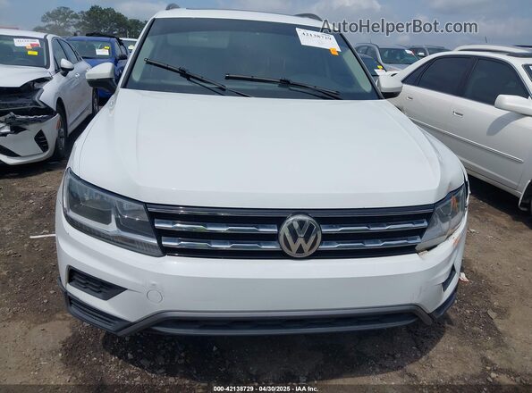 3VV3B7AX6LM054238 2020 VOLKSWAGEN TIGUAN White წინა პანელის ხედი