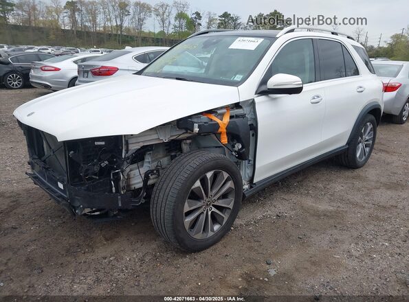 4JGFB4KB5MA328147 2021 MERCEDES-BENZ GLE 350 White Front left
