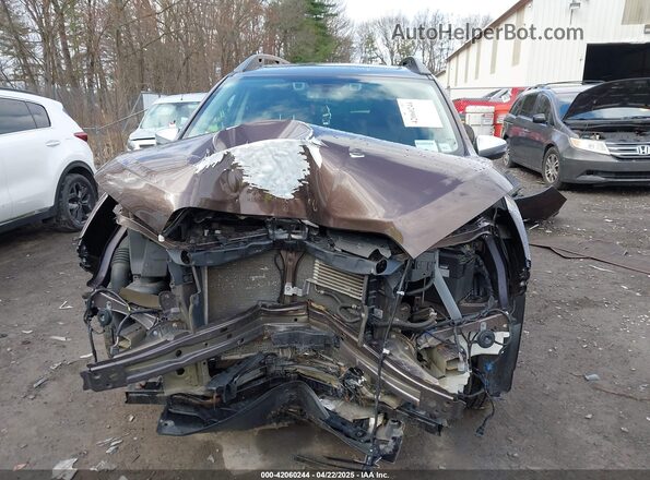 4S4WMARD2K3418762 2019 SUBARU ASCENT Brown Вид панелі приладів