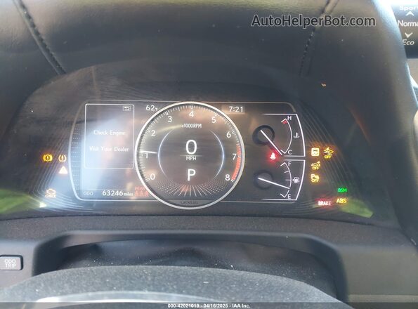 58ADZ1B14LU059072 2020 LEXUS ES 350 Black Հետևի նստատեղերի տեսք