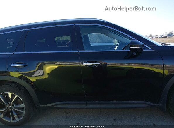 5N1DL1FR0PC330892 2023 INFINITI QX60 Black Սալոնի հետևի տեսք