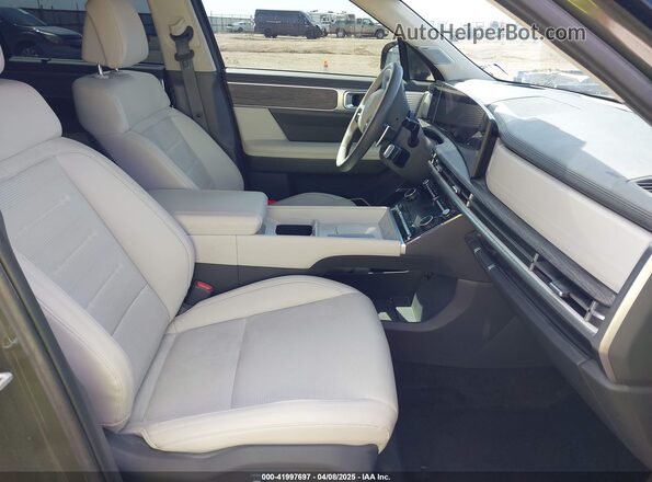 5NMP5DGLXRH025833 2024 HYUNDAI SANTA FE CALLIGRAPHY Green Widok wnętrza z przodu