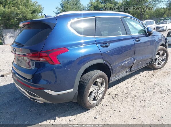 5NMS2DAJ6MH346559 2021 HYUNDAI SANTA FE Dark Blue უკანა მარჯვენა