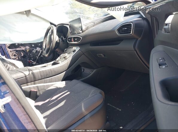 5NMS2DAJ6MH346559 2021 HYUNDAI SANTA FE Dark Blue წინა სალონის ხედი