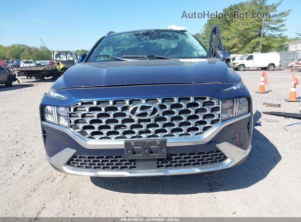 5NMS2DAJ6MH346559 2021 HYUNDAI SANTA FE Dark Blue უკანა სალონის ხედი