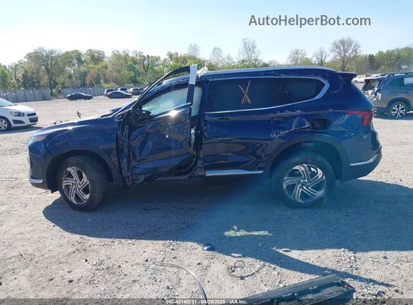 5NMS2DAJ6MH346559 2021 HYUNDAI SANTA FE Dark Blue 