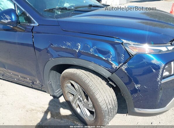 5NMS2DAJ6MH346559 2021 HYUNDAI SANTA FE Dark Blue 