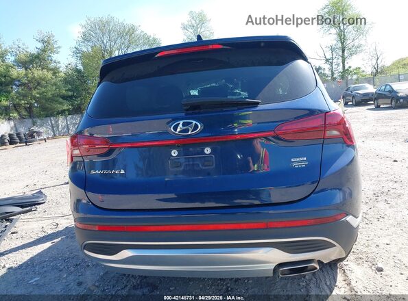 5NMS2DAJ6MH346559 2021 HYUNDAI SANTA FE Dark Blue 