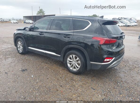 5NMS33AD0LH243458 2020 HYUNDAI SANTA FE Black უკანა მარცხენა