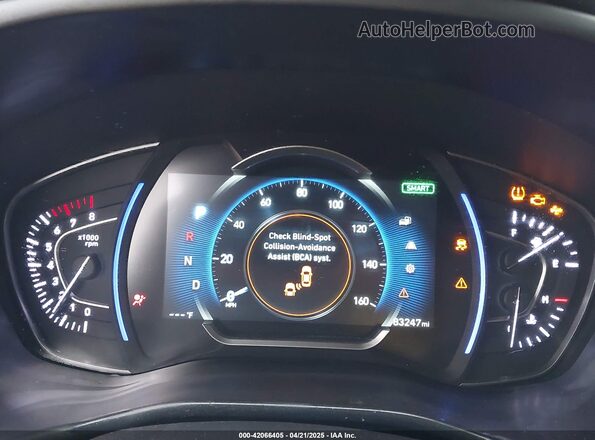 5NMS33AD0LH243458 2020 HYUNDAI SANTA FE Black უკანა სავარძლების ხედი