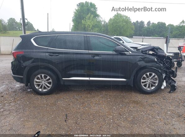 5NMS33AD0LH243458 2020 HYUNDAI SANTA FE Black სალონის 360-გრადუსიანი ხედი