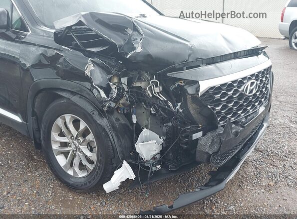 5NMS33AD0LH243458 2020 HYUNDAI SANTA FE Black წინა ხედი
