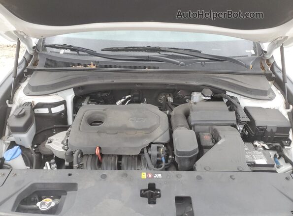 5NMS3CAD2LH219520 2020 HYUNDAI SANTA White Շարժիչի բաժամունքի տեսք