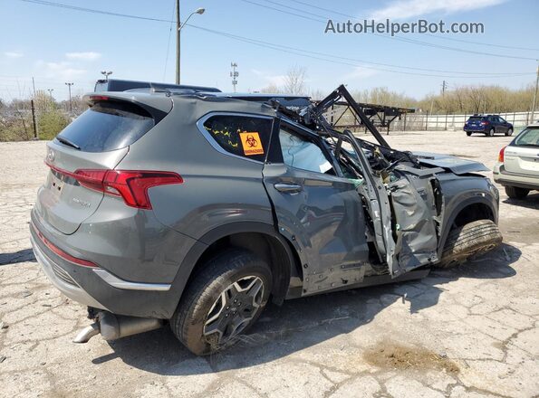 5NMS3DA14PH011799 2023 HYUNDAI SANTA Gray Tył prawy