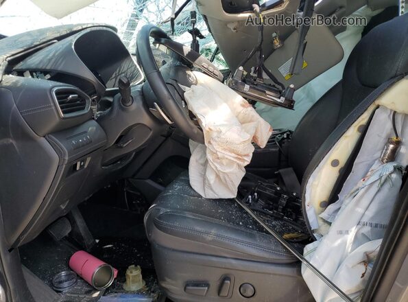 5NMS3DA14PH011799 2023 HYUNDAI SANTA Gray Widok wnętrza z przodu