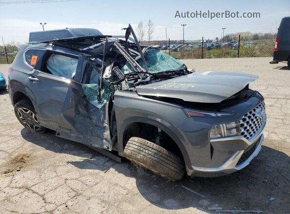 5NMS3DA14PH011799 2023 HYUNDAI SANTA Gray Przód prawy