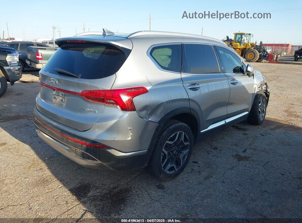5NMS3DA16PH022027 2023 HYUNDAI SANTA FE HYBRID Silver უკანა მარჯვენა
